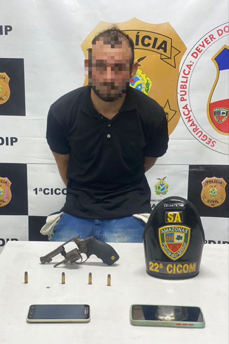 Homem usando tornozeleira é preso após assalto