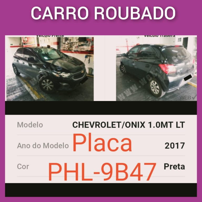Bandidos apontam arma na cabeça de pai e filha e roubam carro