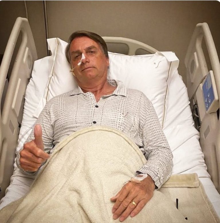 Bolsonaro recebe sonda e nova cirurgia é uma possibilidade