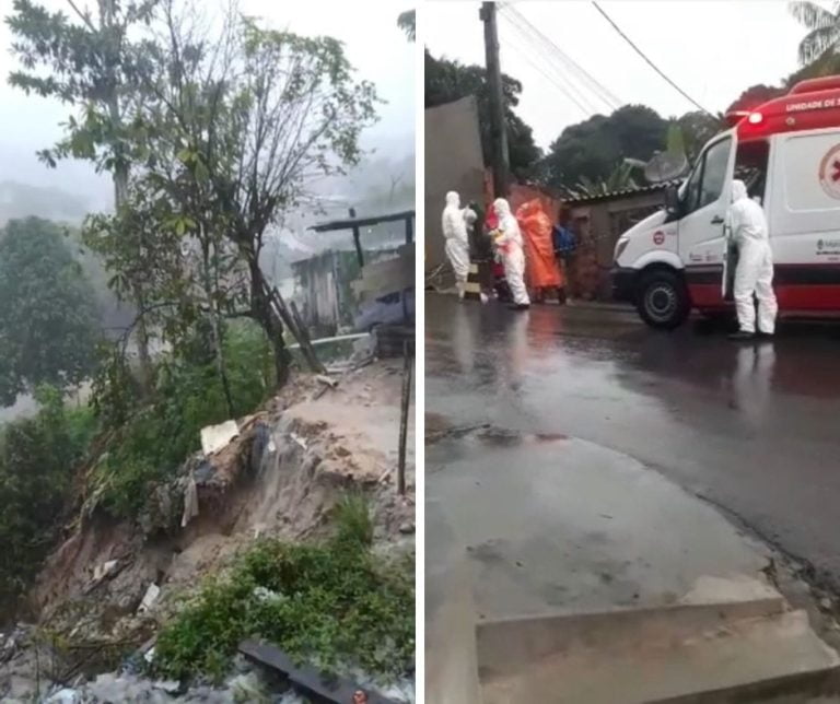 VÍDEOS: Defesa Civil registra 17 ocorrências durante temporal nesta segunda