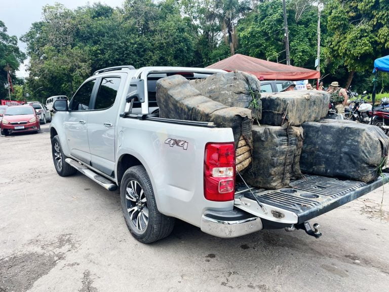 Vídeo: homem é preso com mais de 2 toneladas de drogas em Manaus (Foto: Divulgação)