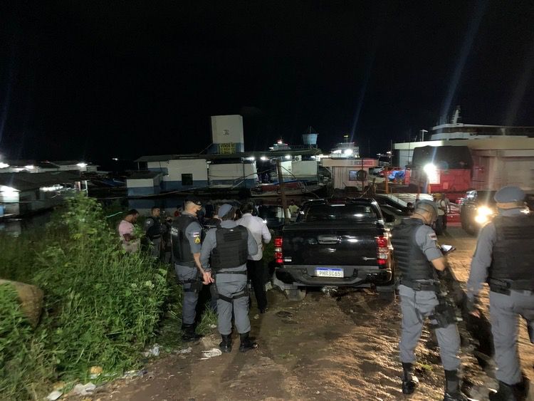 Homem é executado a tiros na feira da Panair em Manaus (Foto: Divulgação)