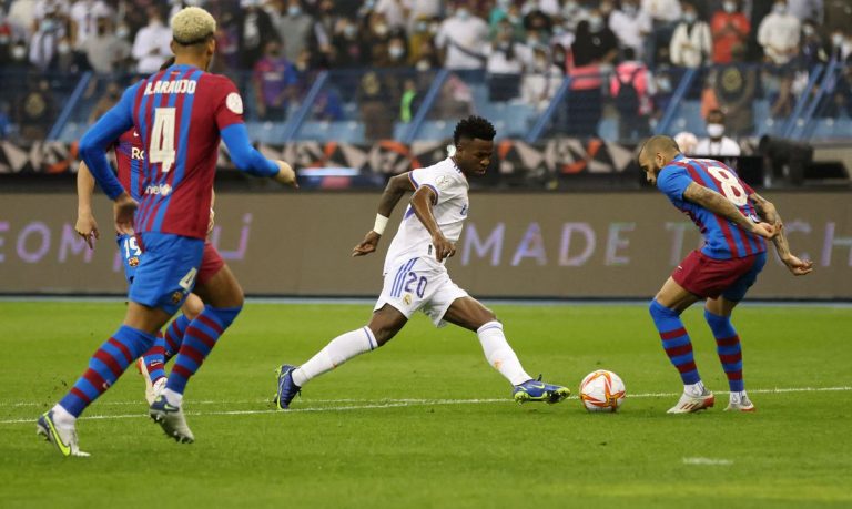 Supercopa da Espanha: Real Madrid e Barcelona (Foto: Reuters)