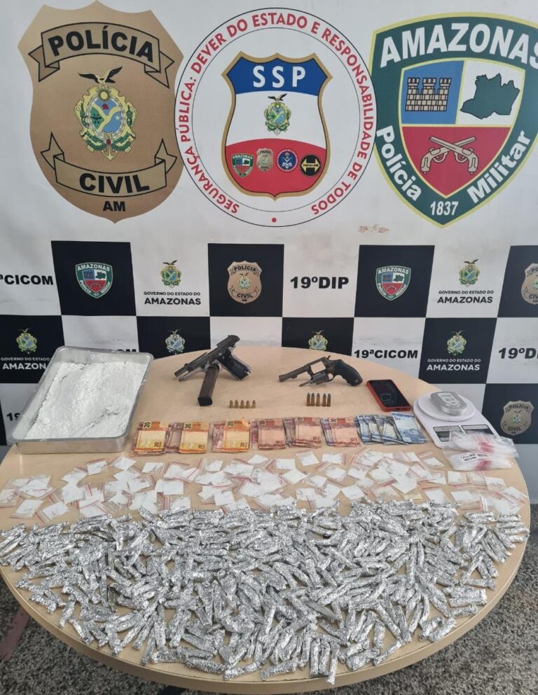Operação policial apreende drogas e prende suspeitos de tráfico e assaltos na zona Oeste