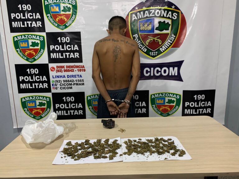 Gerente do tráfico é preso enquanto comia pizza no Francisca Mendes