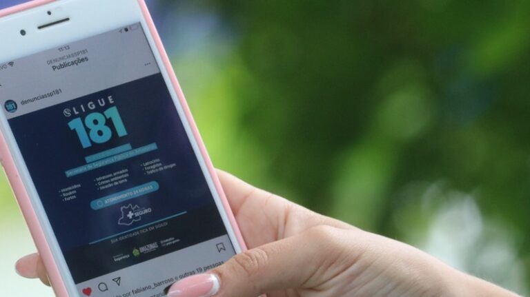 Nesta semana, a população amazonense passou a contar com mais uma ferramenta para o combate ao crime. A Secretaria de Segurança Pública do Amazonas (SSP-AM) disponibilizou o perfil do disque-denúncia do órgão na rede social Instagram, o @denunciassp181
