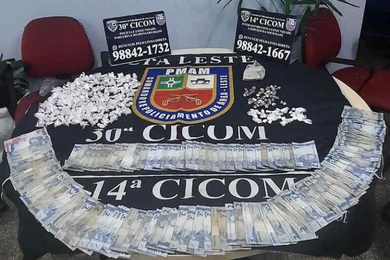 Policiais militares das Rondas Ostensivas Cândido Mariano (Rocam) e das 14ª, 30ª e 29ª Companhias Interativas Comunitárias (Cicoms) prenderam, entre a tarde de quarta (16) e a madrugada desta quinta-feira nove homens, de idades entre 18 e 27 anos, por tráfico de drogas, em ações distintas na zona Leste de Manaus