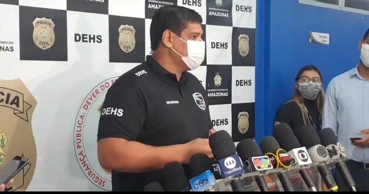 Preso o suspeito de matar o tio com dez facadas em Manaus (Foto: Divulgação)