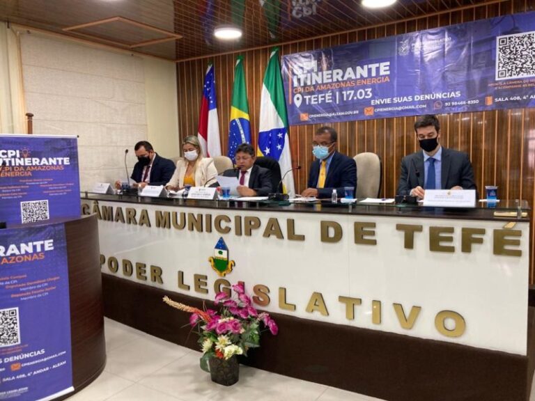 CPI da Amazonas Energia constata mais de 200 mil famílias sofrendo sem energia em Tefé