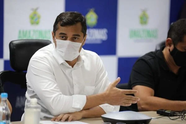 Wilson Lima determina o fim do uso obrigatório de máscaras em locais fechados no Amazonas