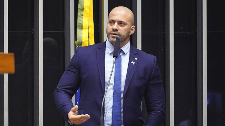 O deputado Daniel Silveira (PTB-RJ)