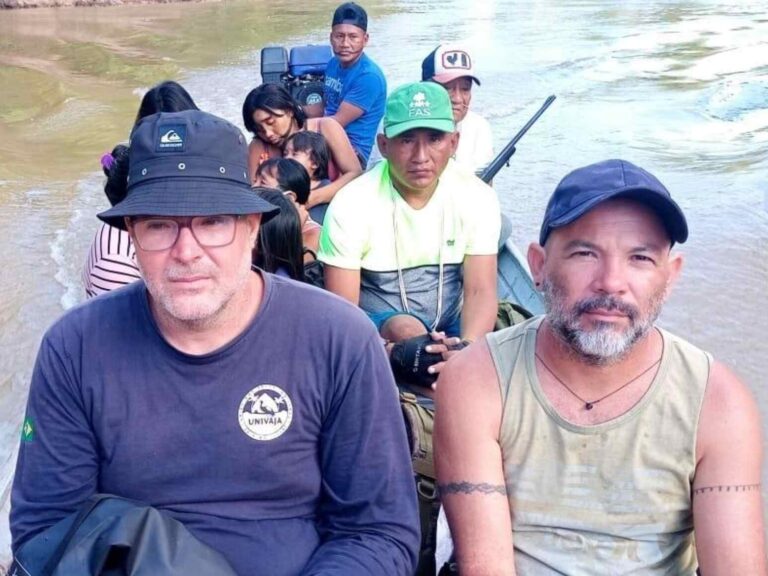 A União dos Povos Indígenas do Vale do Javari (Univaja) contestou a informação divulgada pela Polícia Federal de que os assassinatos do jornalista Dom Philips e do indigenista Bruno Araújo Pereira não tiveram mandantes