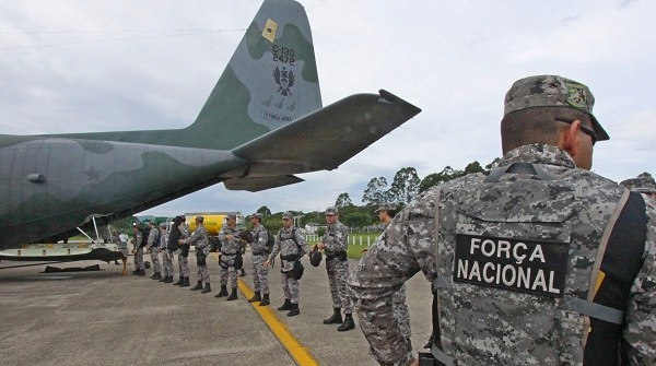 Ministério Público determina uso da Força Nacional em ações no Amazonas