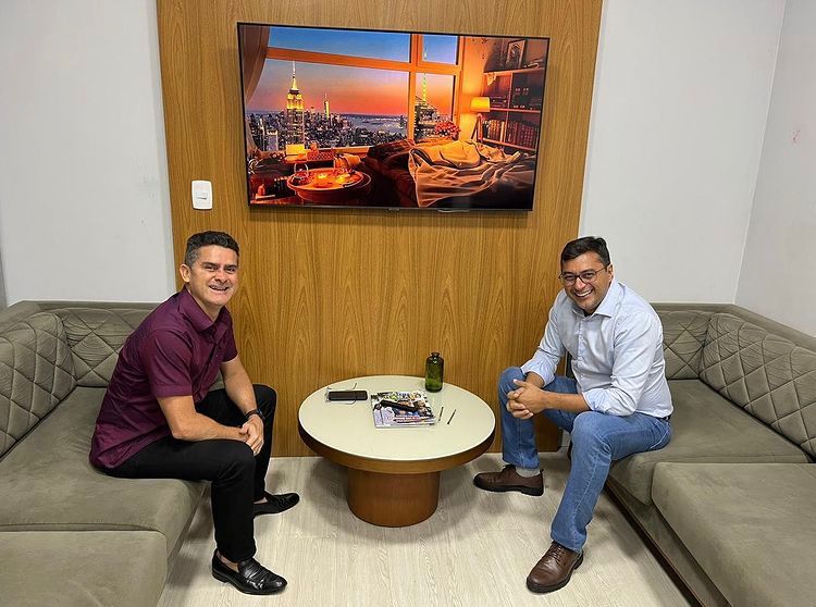 David Almeida e Wilson Lima alinham detalhes para escolha do vice