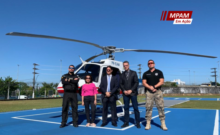 MPAM realiza voo em Manaus para mapear invasões na cidade