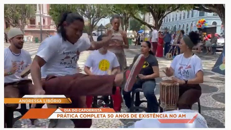 Dia da capoeira é comemorado no AM