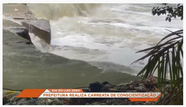 Dia do lixo zero contou com carreata pelas ruas da cidade