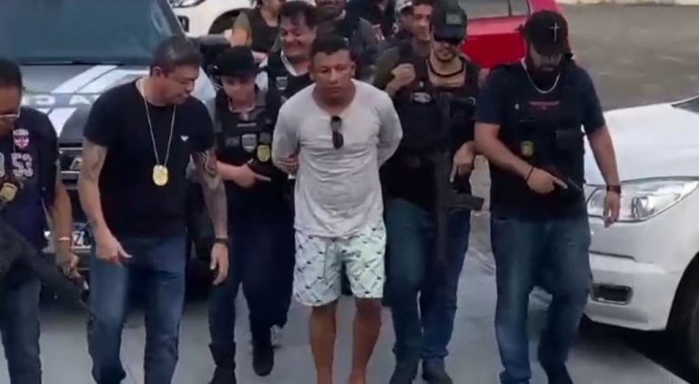 Líder do tráfico no bairro Petrópolis é preso em Manaus