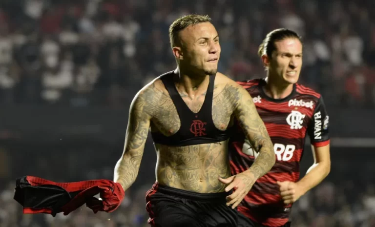 Cebolinha celebra 1º gol pelo Flamengo: “Estava me cobrando muito”