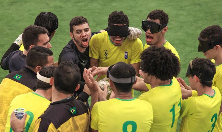 Brasil vence e se classifica para mundial no futebol de cegos