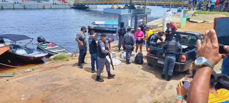 Polícia apreende drogas em caixa de isopor com gelo e peixes