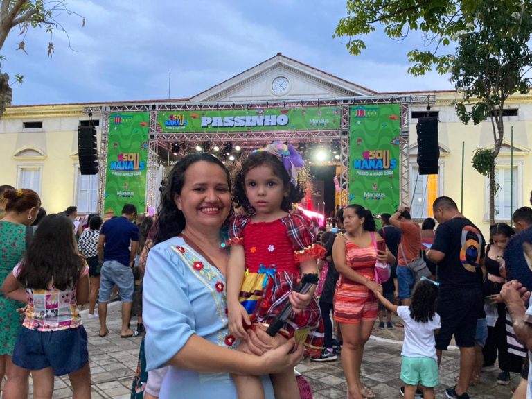 Shows infantis agitam último dia de #SouManaus Passo a Paço 2022