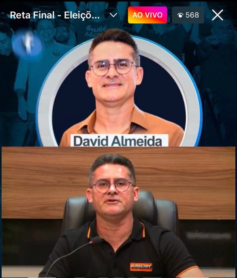 David Almeida declara apoio e pede voto para Omar Aziz ao Senado