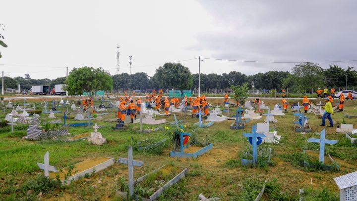 Dia dos Finados: cemitérios de Manaus recebem revitalização para visitação