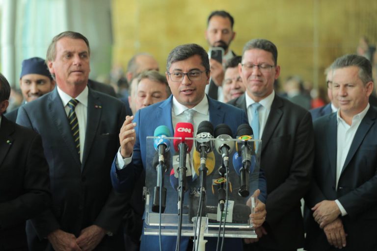 Wilson reafirma apoio a Bolsonaro, durante encontro com presidente em Brasília