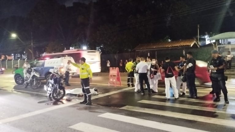 Homem morre em acidente de trânsito na zona sul