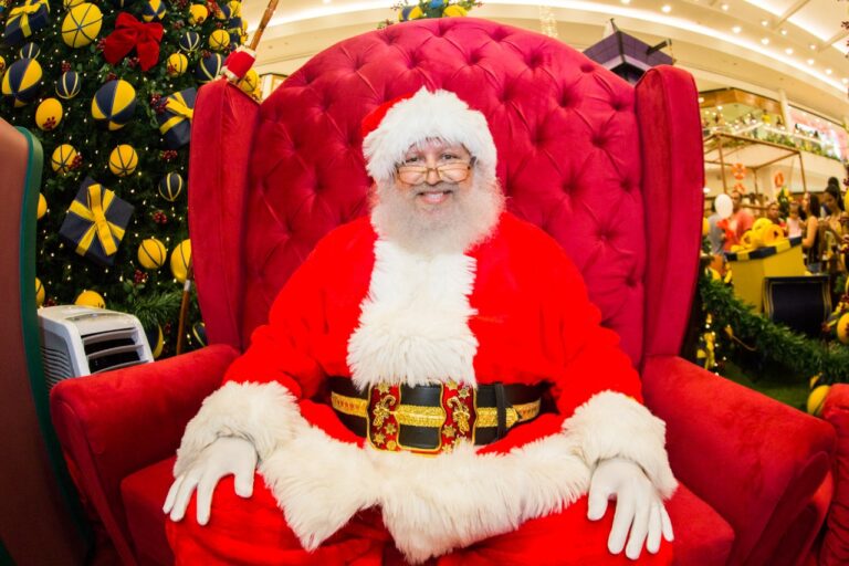 Papai Noel chega a shopping da capital no próximo dia 12