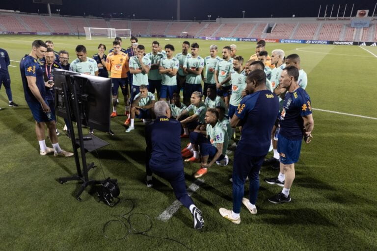 Tite explica como será o segundo treino da seleção no Catar
