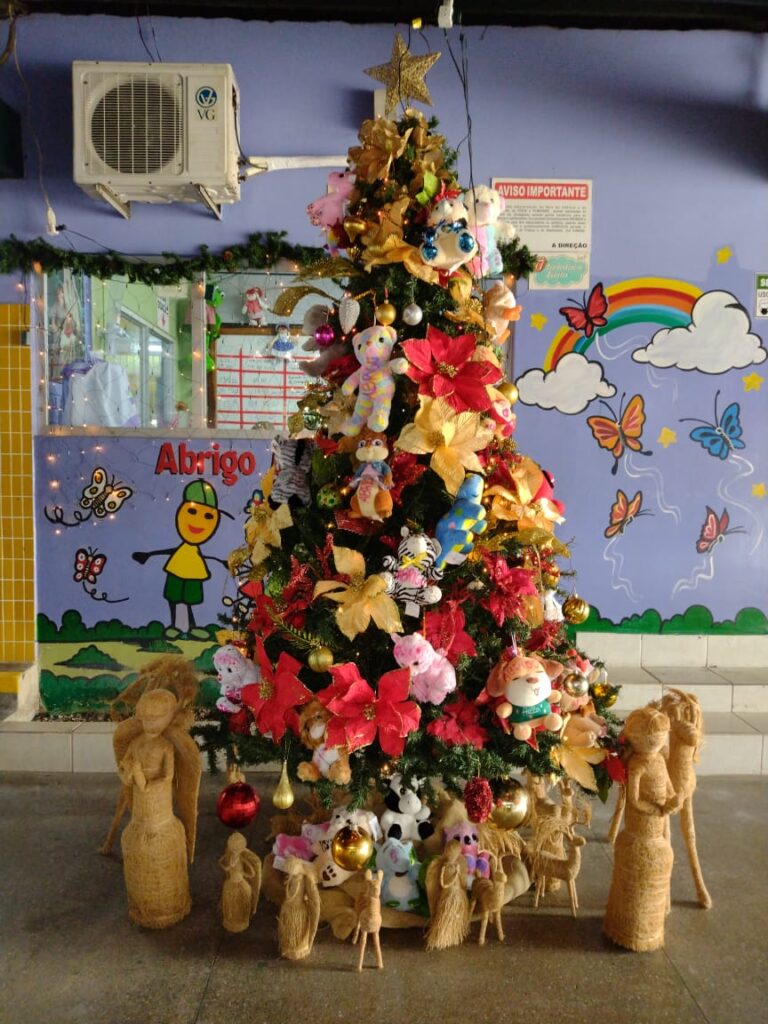 Acolhidos do Moacyr Alves esperam presentes de Natal