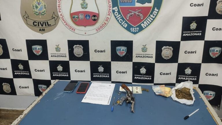 Dupla suspeita de homicídio é presa em Coari-Am