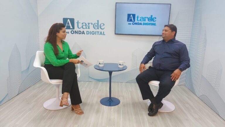 Vereador Caio André, eleito presidente da CMM, participa do A Trade na Onda