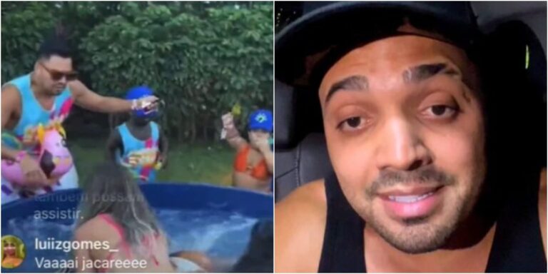 Tirullipa pede desculpas por desamarrar biquíni de convidadas da Farofa da Gkay