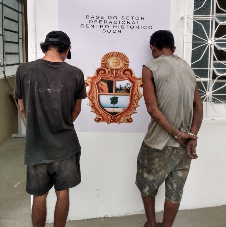 Dupla é presa após furtar em prédio da Ceam em Manaus