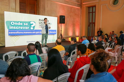 "Prêmios Literários Cidade de Manaus 2023" abre inscrições, obras vencedoras serão publicadas