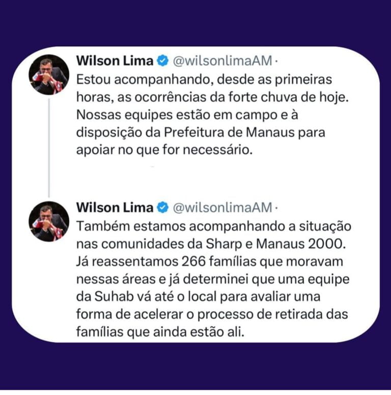 David e Wilson acionam “máquinas” para ajudar vítimas da chuva. Veja vídeo