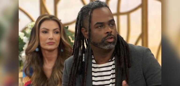 Patrícia Poeta e Manoel Soares do programa Encontro