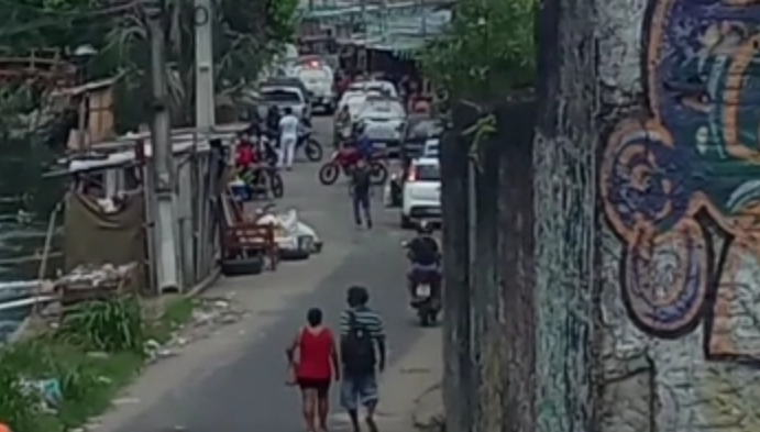 Em Manaus, homem é baleado em confronto com a PM