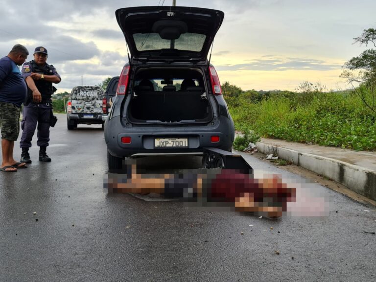 CENAS FORTES: homem morre a tiros após cair em emboscada em Manaus