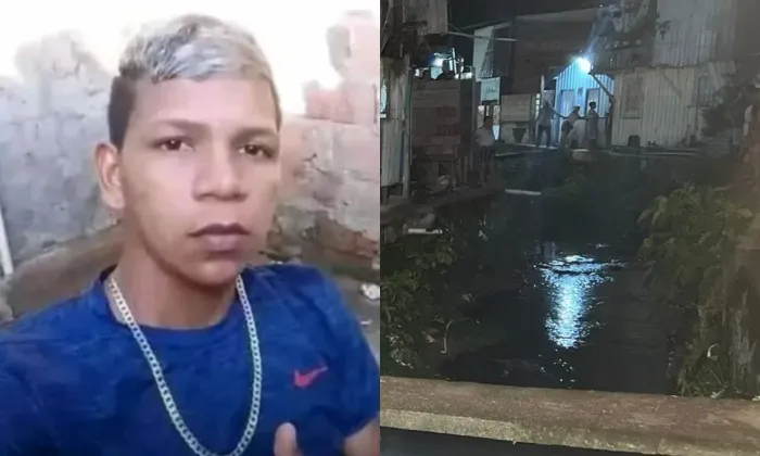 Jovem tenta fugir e acaba morto com mais de 20 tiros dentro de igarapé na Compensa