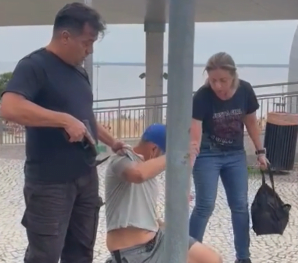 VÍDEO: Suspeito de matar palhaço ‘Creme de Leite’ é preso na Ponta Negra
