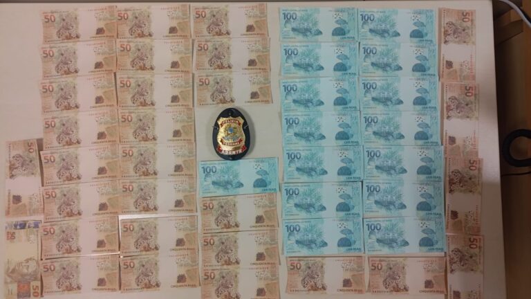 PF apreende R$ 3 mil em cédulas falsas em Manaus 