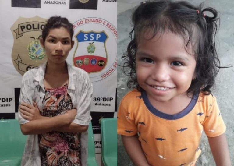 VÍDEO: Tia confirma ter matado, espancado e torturado sobrinha de 2 anos em Manaus