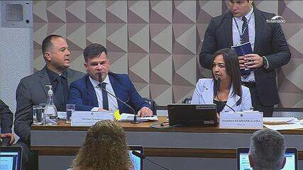 VÍDEO: Na CPI do 8/1, relatora manda deputado calar a boca em dia do 1º depoimento