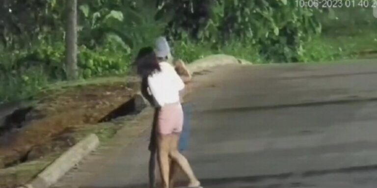 VÍDEO: Mulher é arrastada para o mato por homem encapuzado no AM