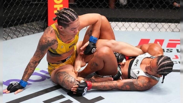 VÍDEO: Lutadora amazonense tem joelho "estourado" em luta no UFC
