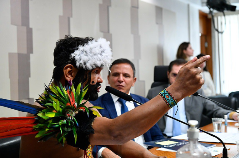 Líder indígena afirma na CPI das ONGs que dinheiro não chega às comunidades